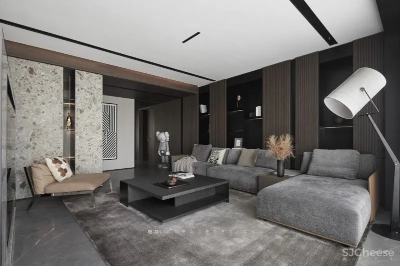 【新作】丨葛贺：270㎡平层实景，恰到好处的精致