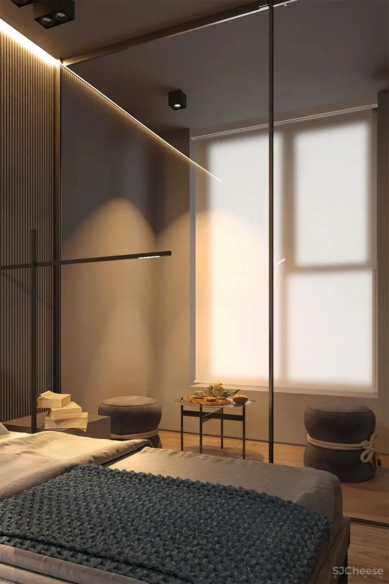 161㎡现代优雅,暗黑魅力