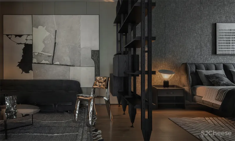 木维设计 • 王星|重色系独居私宅