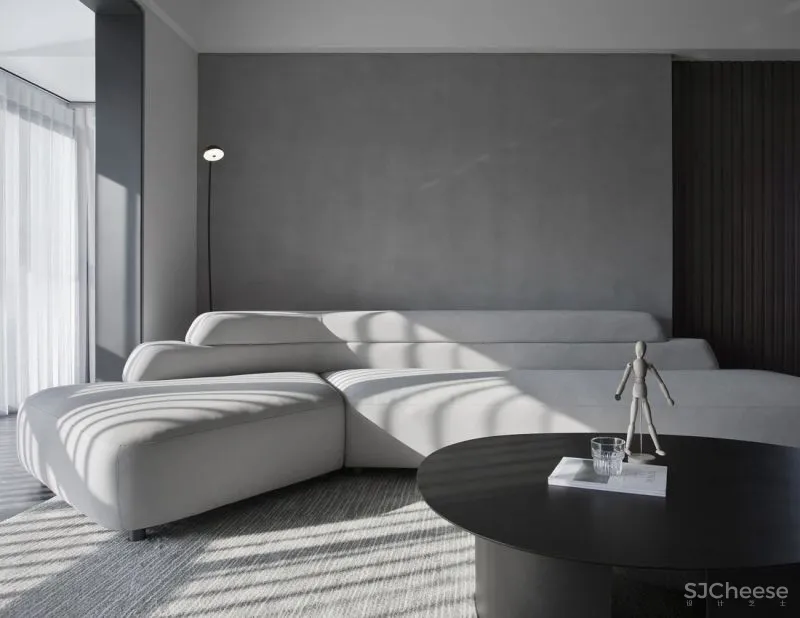 黑暗里的温和纯粹,回归空间的素净情怀 墨然设计