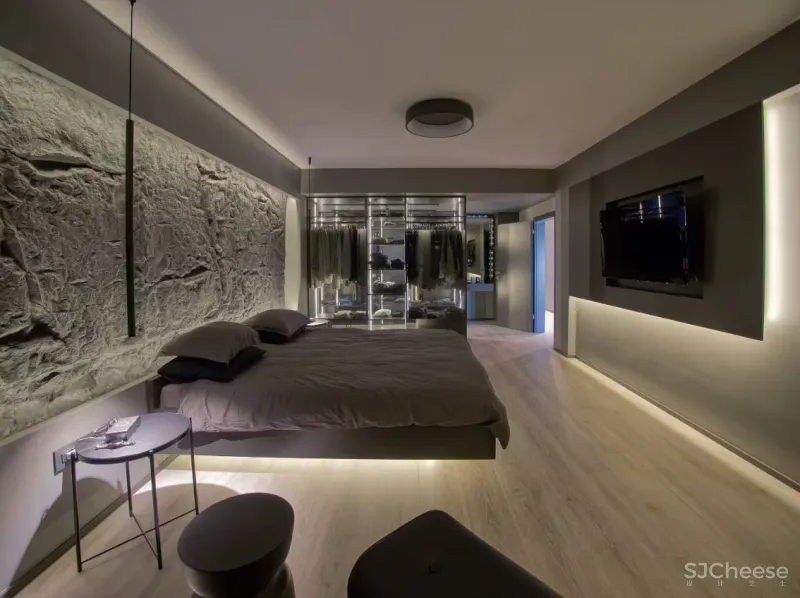 这是一个大胆的设计,因为热爱大自然,就将岩石直接搬回家?!