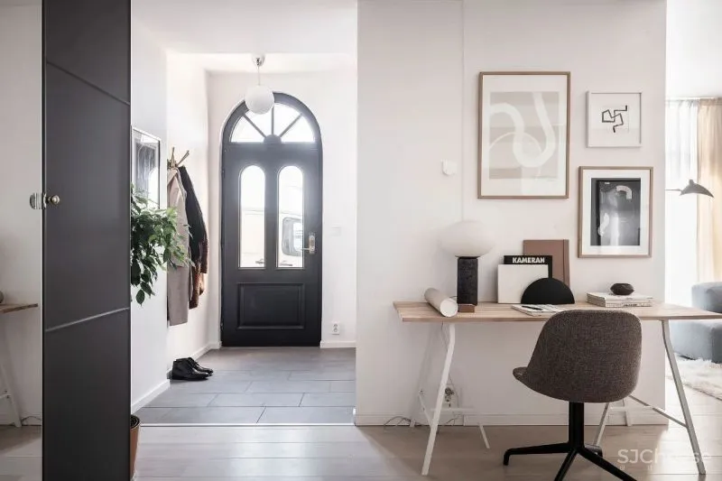 60㎡温柔知性的美,瑞典单身女子公寓