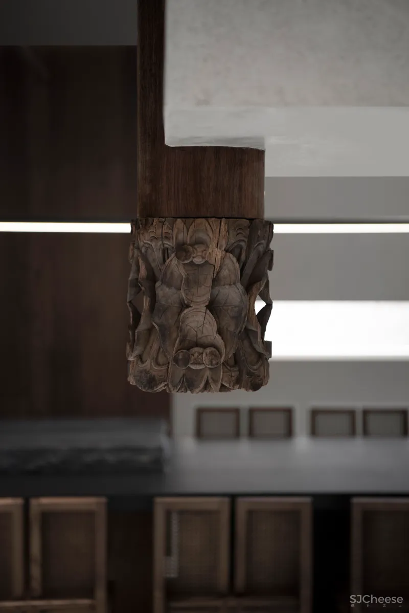 中古榫卯与现代空间的结合