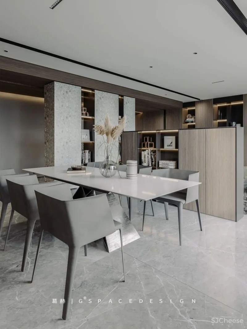 【新作】丨葛贺：270㎡平层实景，恰到好处的精致