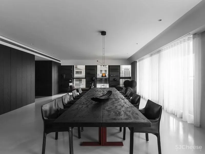 台湾264㎡住宅设计 墨片 水相设计