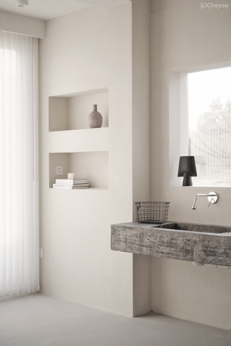 也间设计 × 摄影空间:空间中的白月光