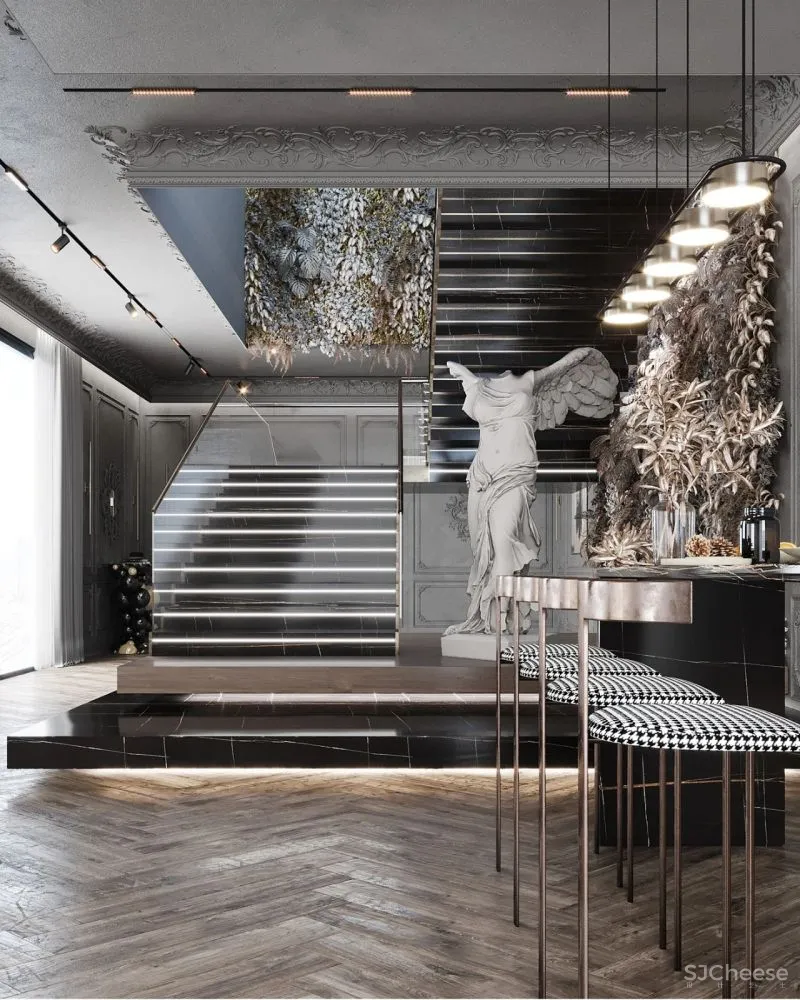 法式现代豪宅，无可挑剔的工艺！