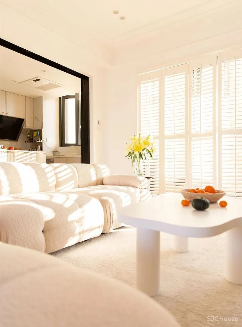 深圳夫妇买下143㎡,两户型打通 厨房合并,勾勒优雅“法式风情”!