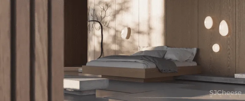 超低调的日式极简豪宅，美得如此清新脱俗！