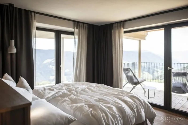 noa 新作 意大利依山而建 谷仓下的Gfell酒店