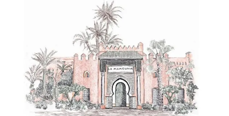 摩洛哥传奇网红酒店被翻新!简直是天方夜谭里的宫殿