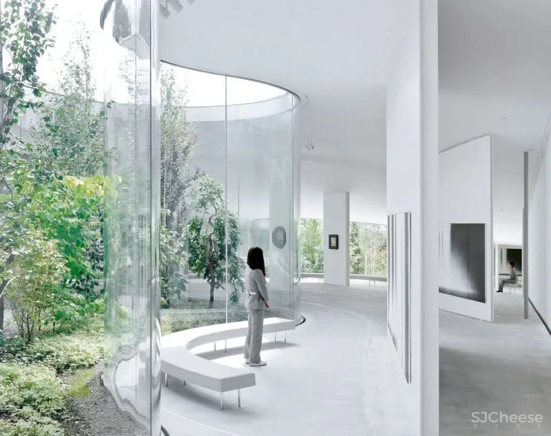 西泽立卫建筑事务所 画家千住博美术馆