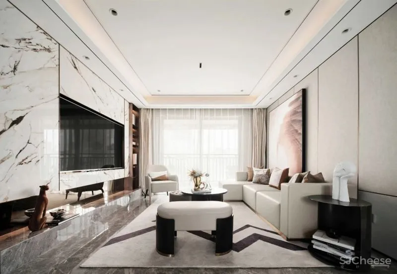 易和设计 别样漫生活 —— 港龙·紫誉华庭 （售楼处 样板间2套）