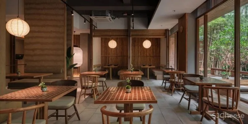 曼谷极简主义的日本美学设计闹市温泉