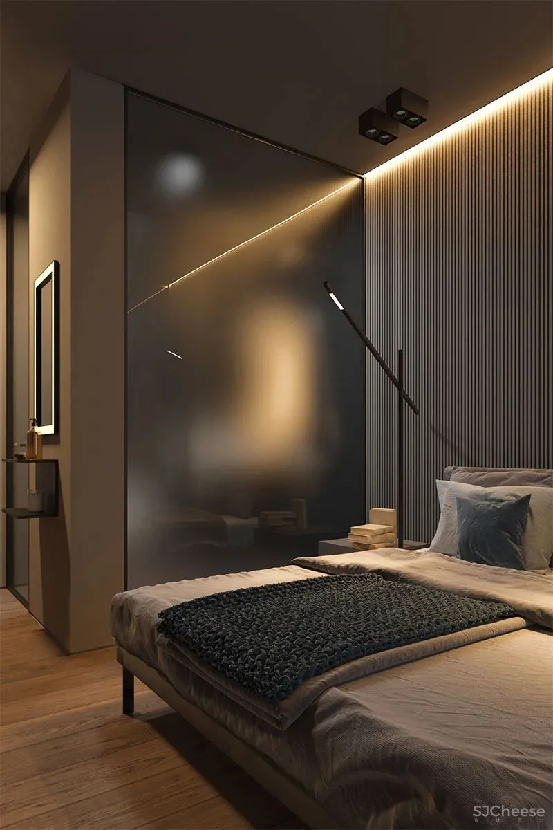 161㎡现代优雅,暗黑魅力