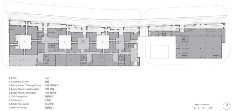 如恩设计新作 摆脱工业建筑的空旷感与孤寂感 迅达城,上海