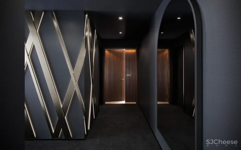 带阿斯顿马丁套房的公寓，样板房公开，高级黑才有这么酷酷的高级感