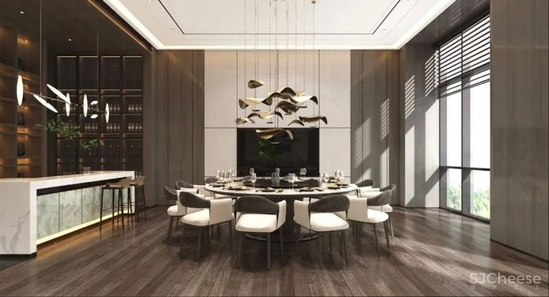 福州 • 6#楼办公样板-会所 JKD间空