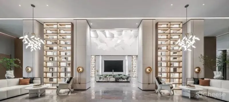 以山海之形,抒写极简诗意空间 大森设计