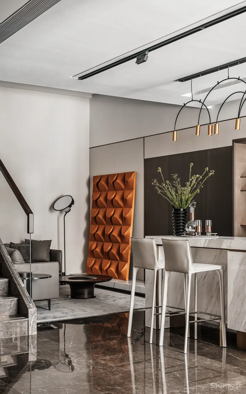 艺居设计:450㎡气质别墅,会呼吸的人居美学空间!