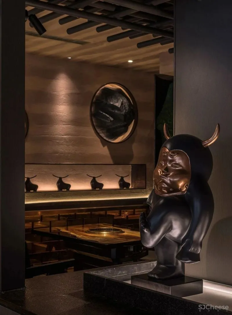 黑牛の店——水墨艺术 大未HK设计