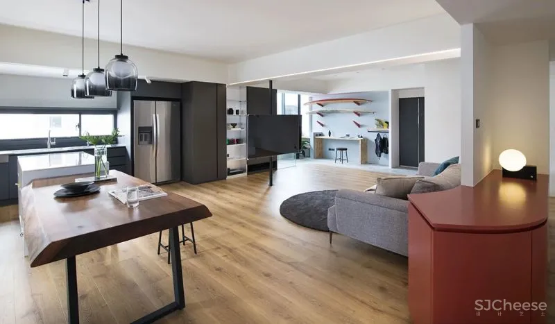 舍弃茶几，不做电视墙！全屋简约风，耐看不过时