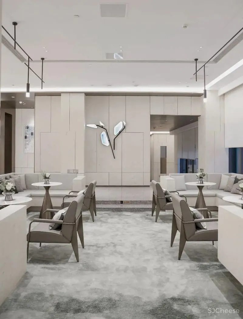 【景地组室内设计新作】深圳汇城茗院营销中心软装设计 自然 · 空间 · 共生