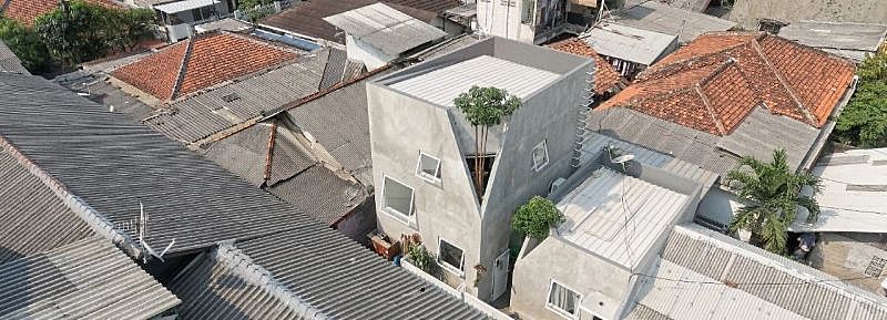 印度尼西亚，雅加达，“双胞胎”住宅 DELUTION