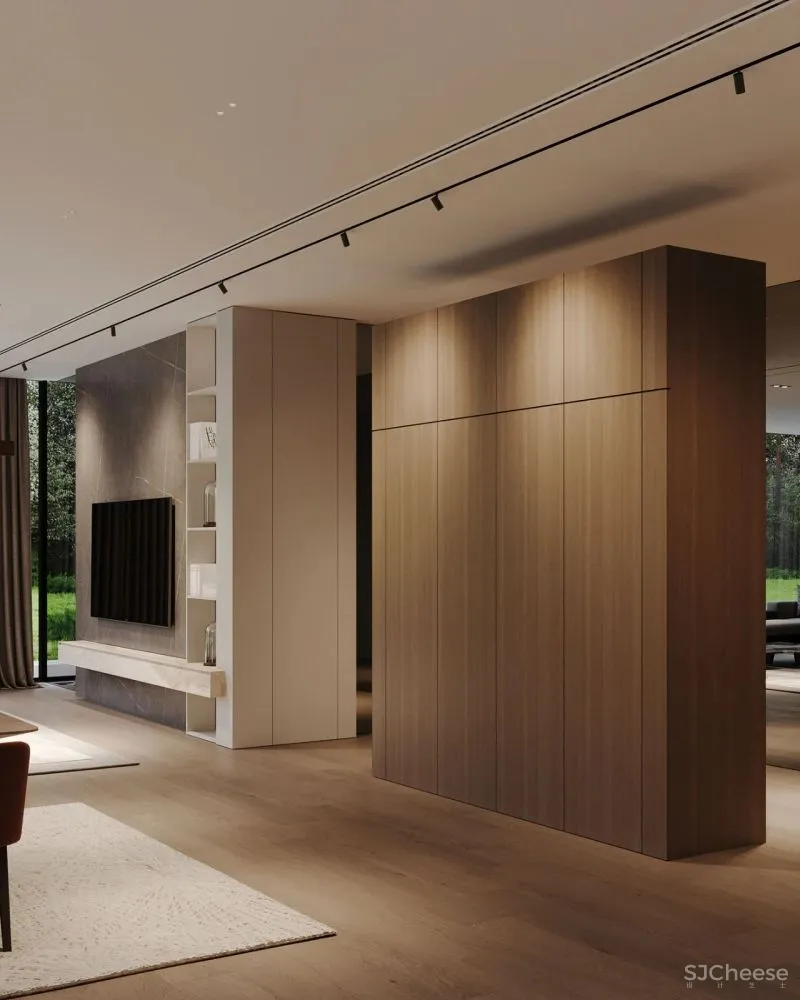 360㎡简约风豪宅,成功人士的气质!