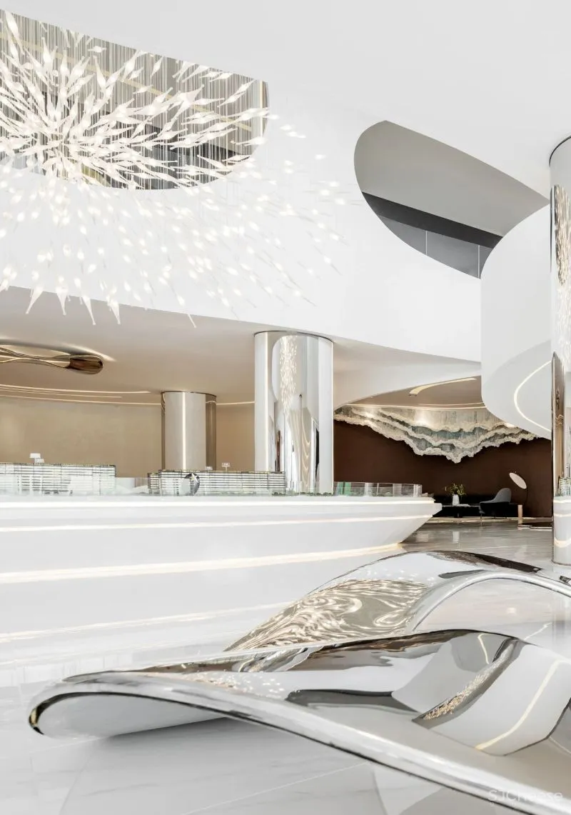 刘荣禄 中融蓝城·Co.C生活艺术馆,穿行宇宙的星际航母