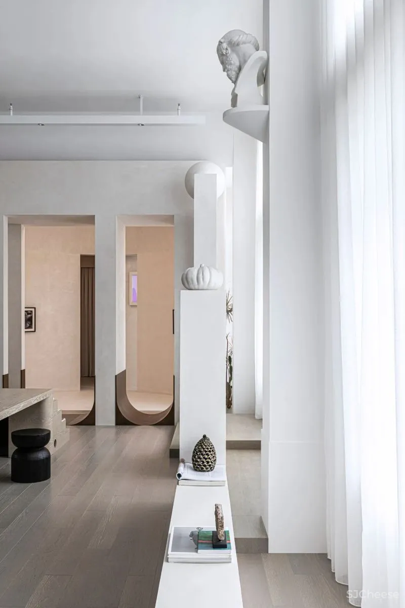 空间美学达到极致，让进入者在精神层面被感知