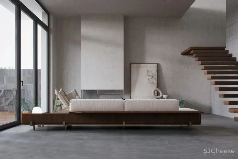 140㎡原木公寓,简约清新!