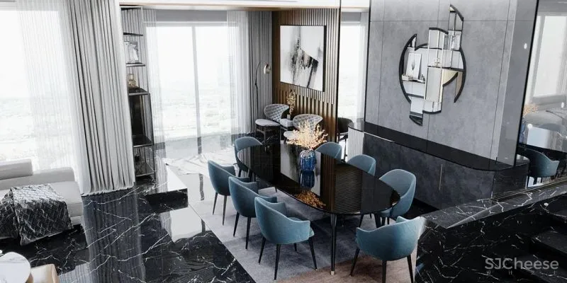 法式现代豪宅，无可挑剔的工艺！