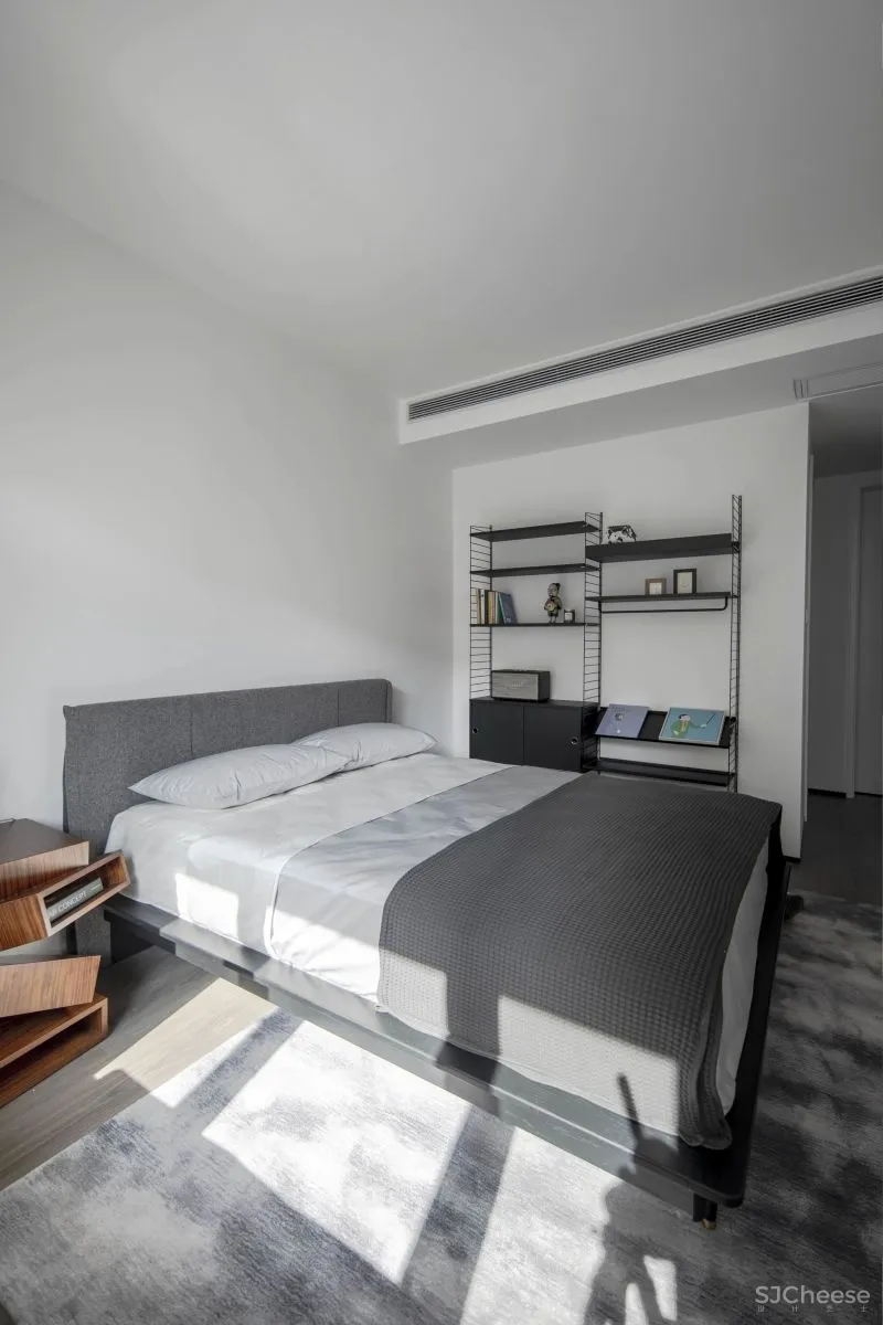 空间连通却互不干扰,全屋隐形收纳,上海190㎡大平层到底什么样?