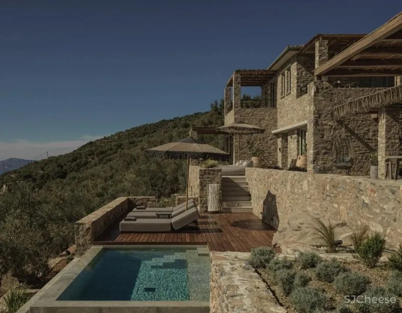 希腊Peliva Nature - Suites酒店设计太赞了