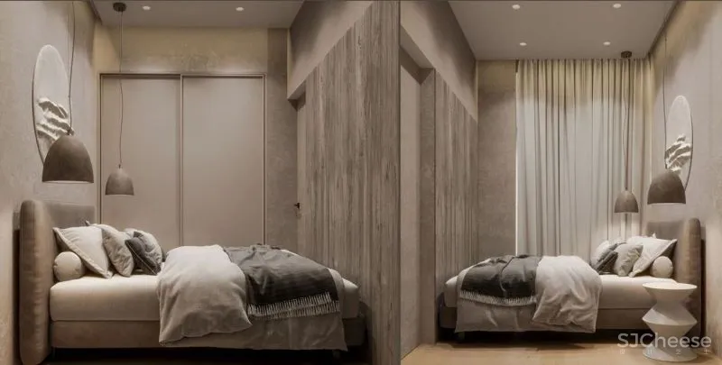 紧凑户型的现代美学