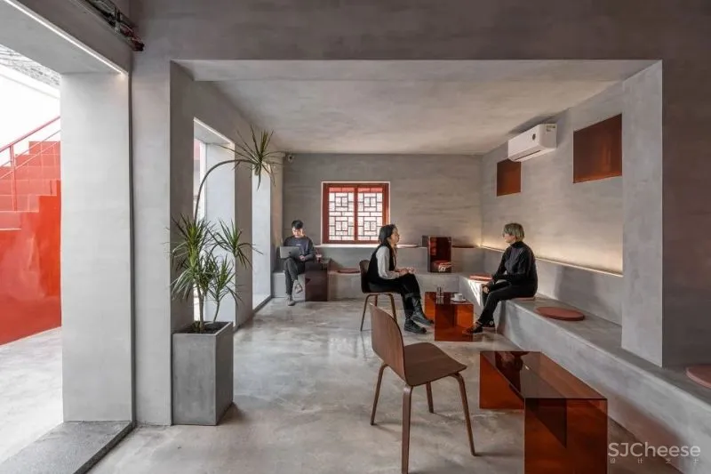 新作 “市井”和“现代”的新旧共生 请请咖啡店，济南 空间里