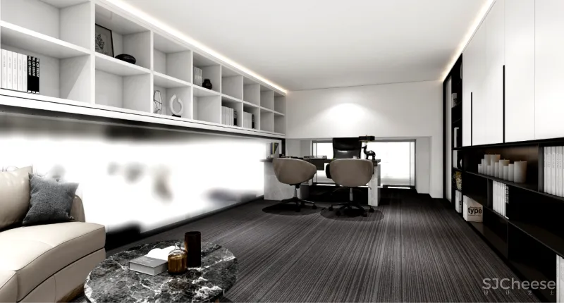 福州 • 6#楼办公样板-会所 JKD间空