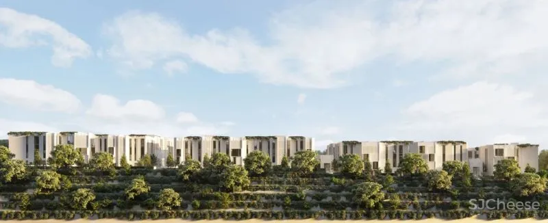 极简豪宅,存于现实的“空中花园”,真的仙境!