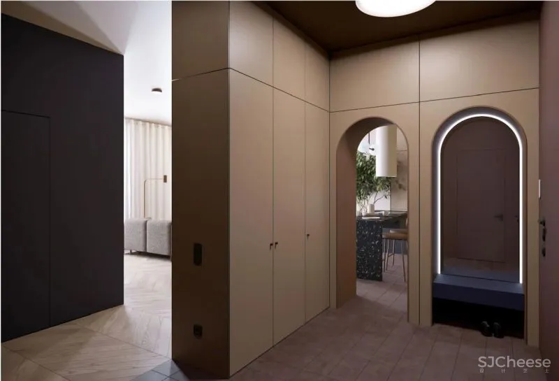 超实用，现代简约风公寓设计！