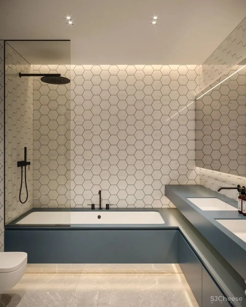 156㎡深棕极简美学,轻奢的气质体现