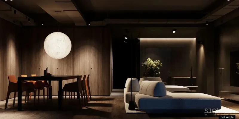 155㎡俄罗斯极简设计,沉静的艺术!