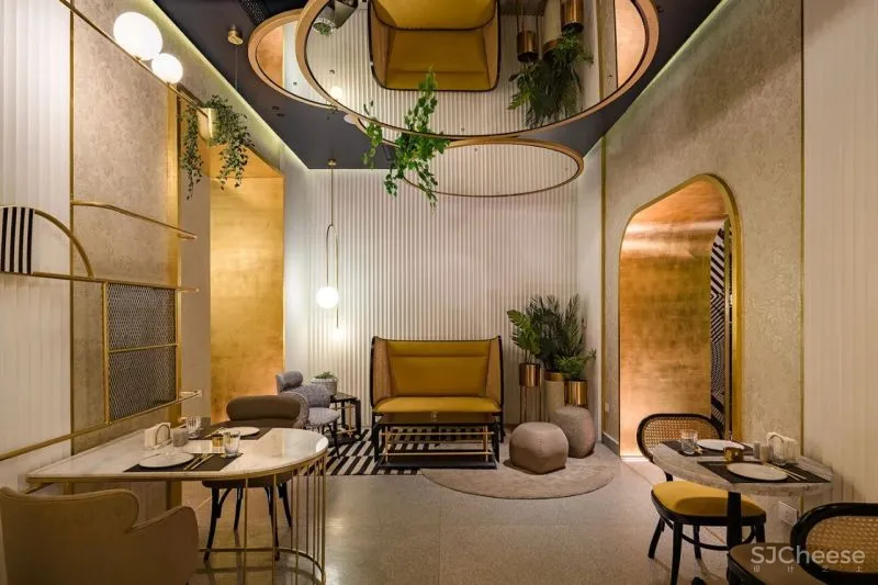 Alchemy新作 古铜色餐厅设计