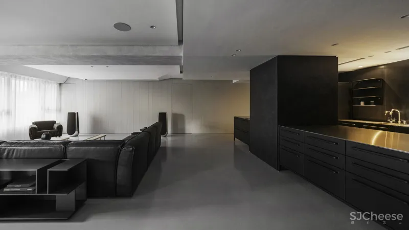 台湾264㎡住宅设计 墨片 水相设计