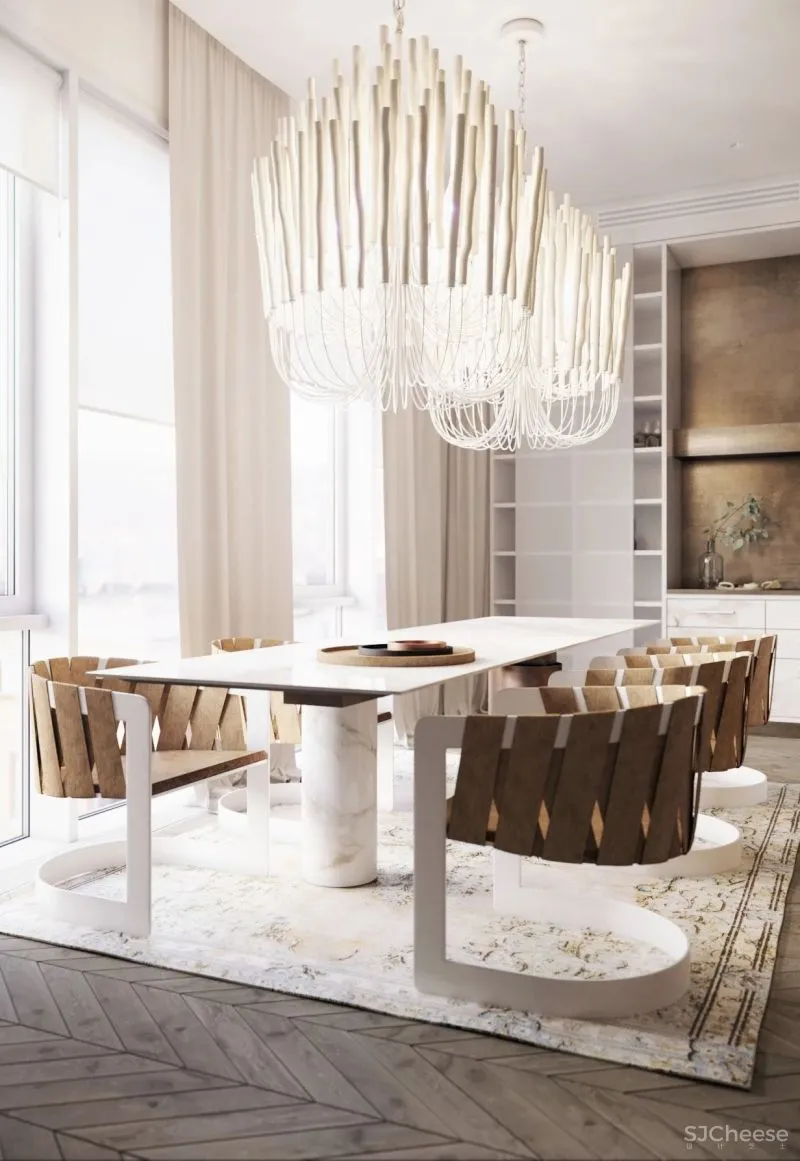 Muka Design 280㎡精致大平层,奢华不失温暖