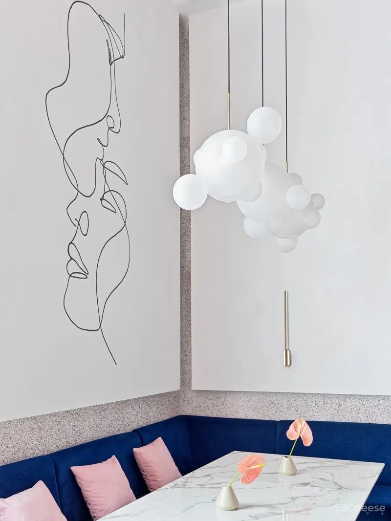 Lenz Architects 159㎡ 粉色餐厅设计