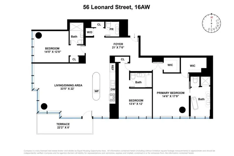 曼哈顿伦纳德街56号56 Leonard