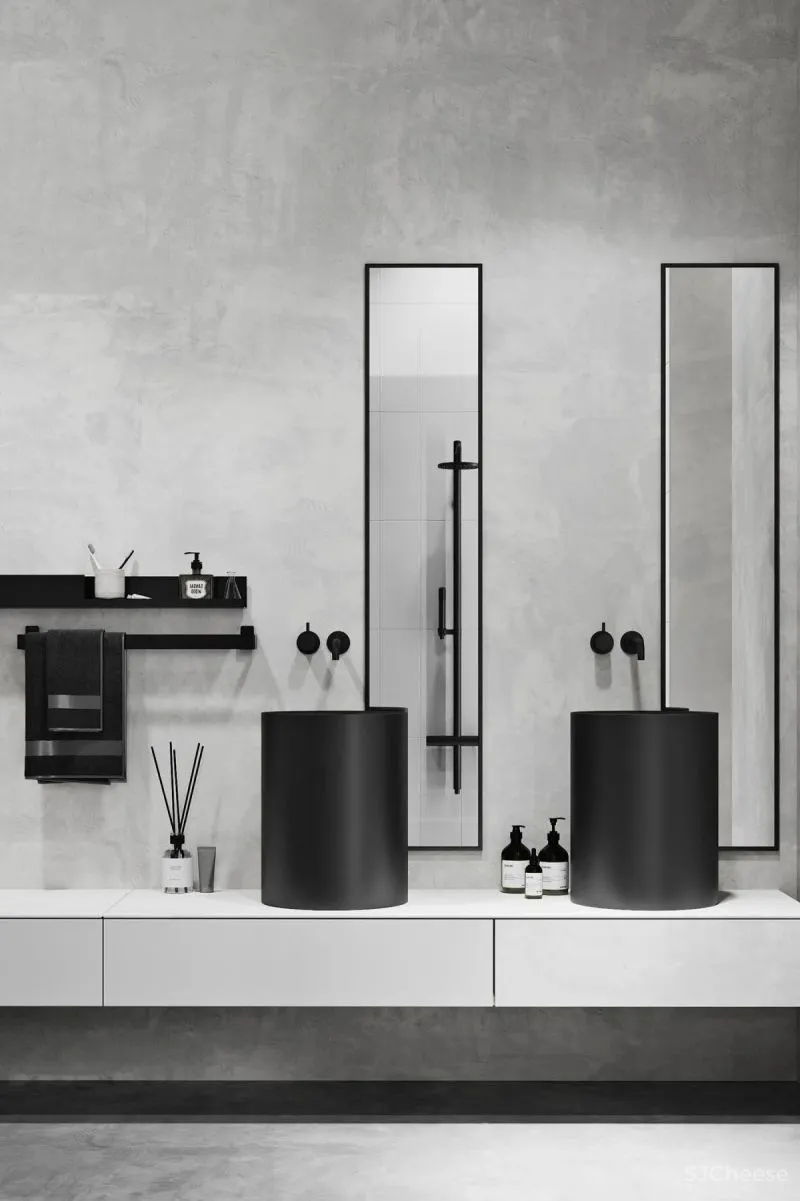 黑白灰极简公寓,越简单越高级!