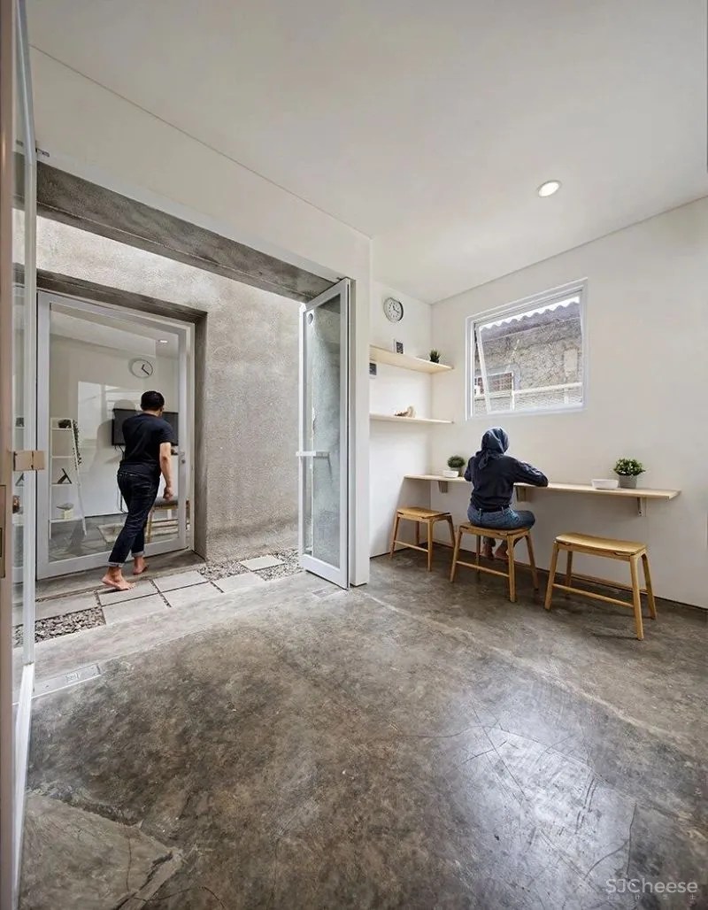 印度尼西亚，雅加达，“双胞胎”住宅 DELUTION