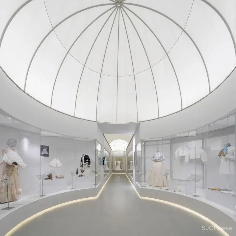 新作 海上世界文化艺术中心V-A“源于自然的时尚”展览空间 Studio 10